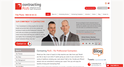 Desktop Screenshot of contractingplus.com